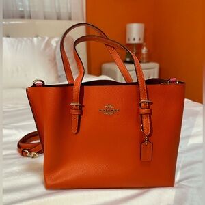Coach Burnt Orange Purse